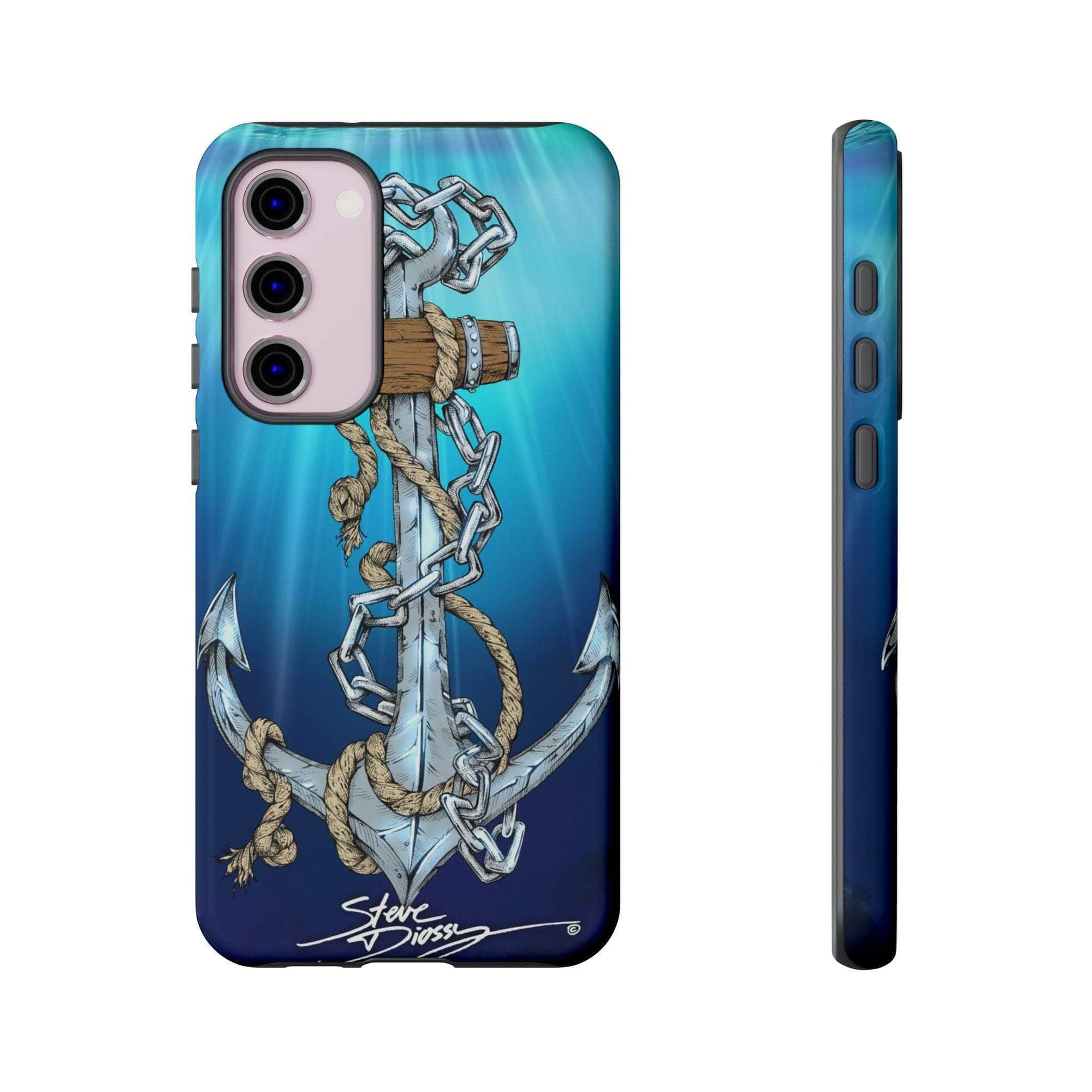 "Anchors Aweigh" Tough Phone Cases