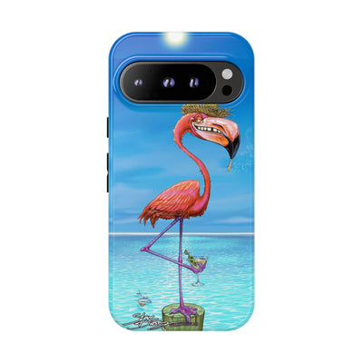 "Dirty Flamingo" Tough Phone Cases