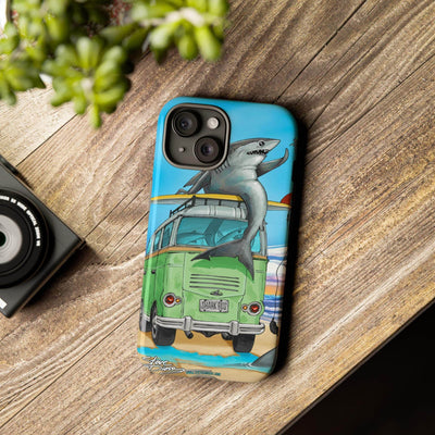 "Shark Bus" Tough Phone Cases