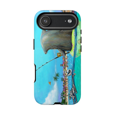 "Shark Fishing" Tough Phone Cases