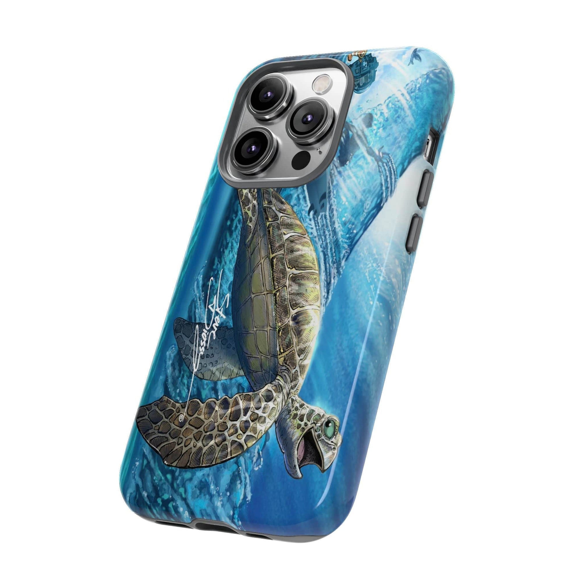 "Turtley Tubular" Tough Phone Cases