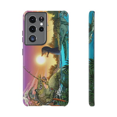 "Gator Fishing" Tough Phone Cases