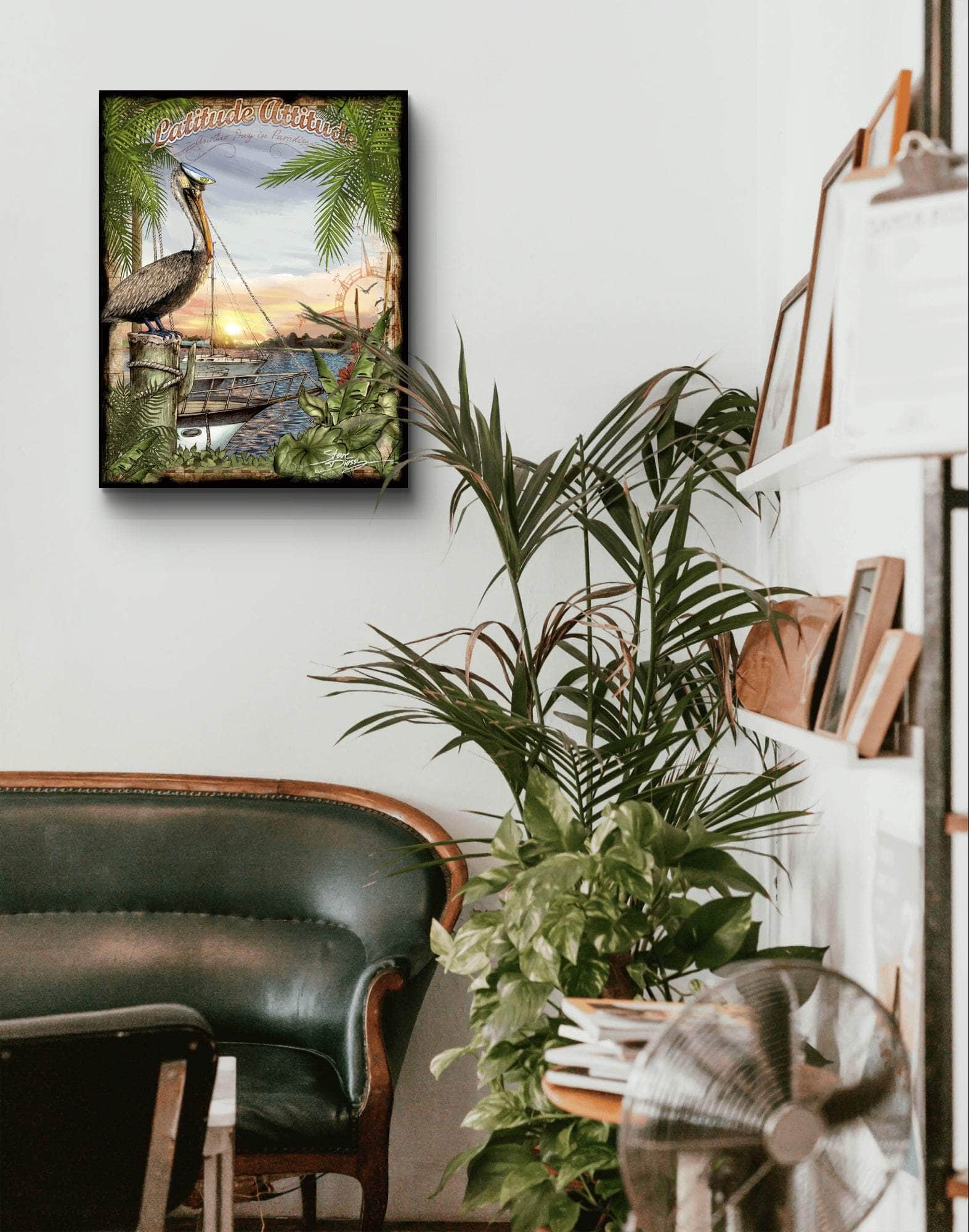 "Latitude Attitude" Limited Edition Canvas