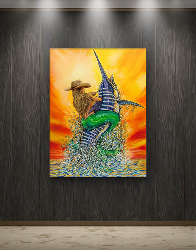 "Live Bait" Limited Edition Canvas