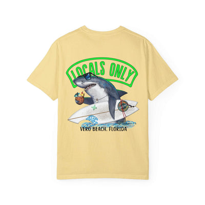 Limited Edition: Locals Only Shark - Comfort Colors® Cotton T-Shirt