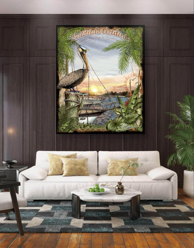 NEW! "Latitude Attitude" Limited Edition Canvas