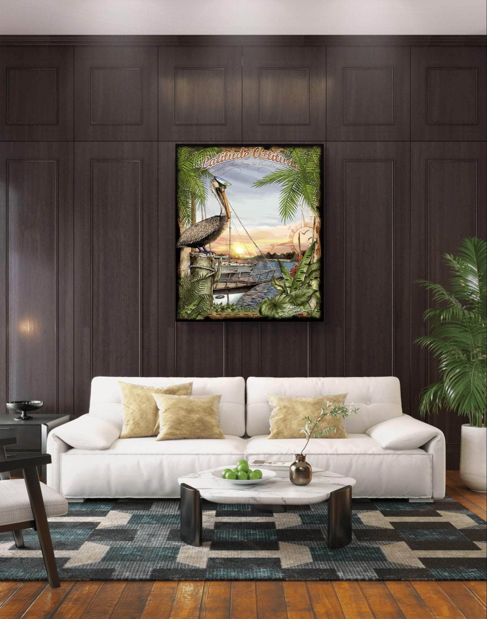 "Latitude Attitude" Limited Edition Canvas