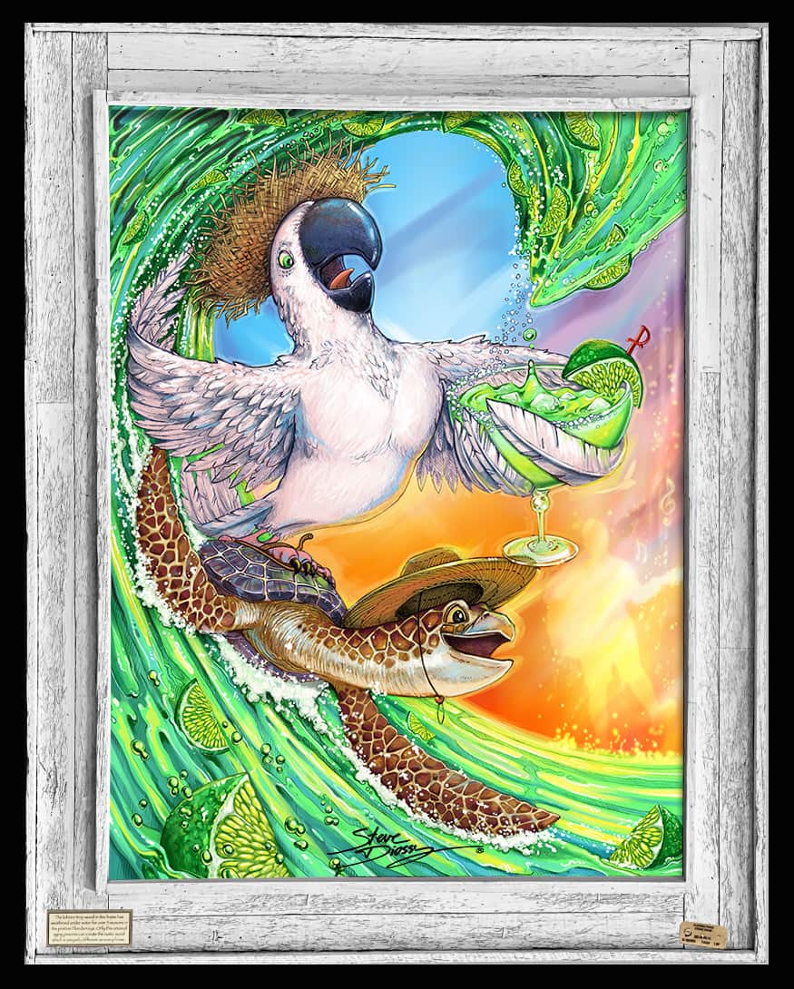 "Margarita Wave" Limited Edition Canvas