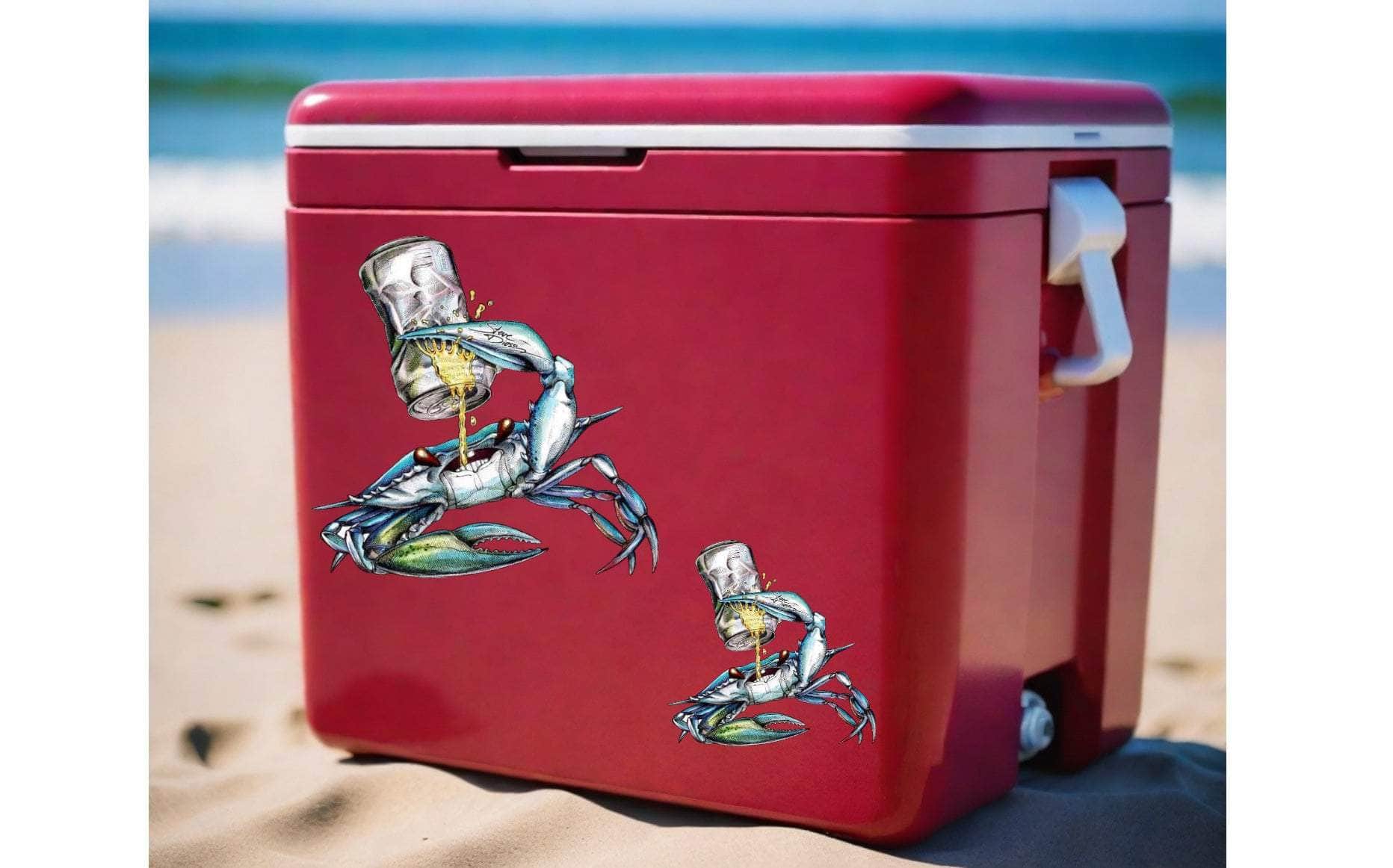 Crabeer - Mini Sticker