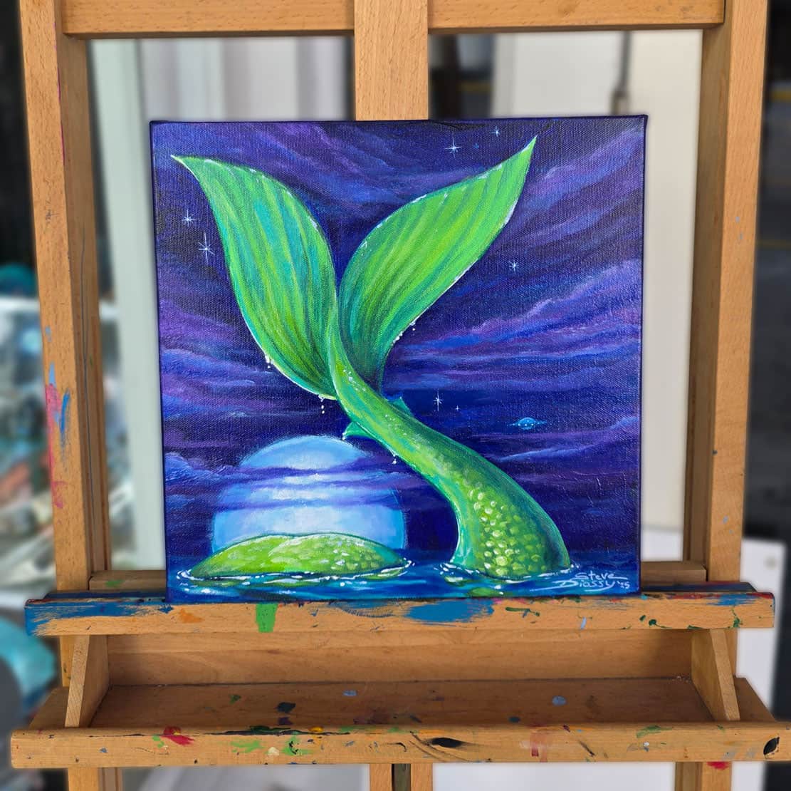 (Coming soon) "Full Moon Rising" Limited Edition Canvas