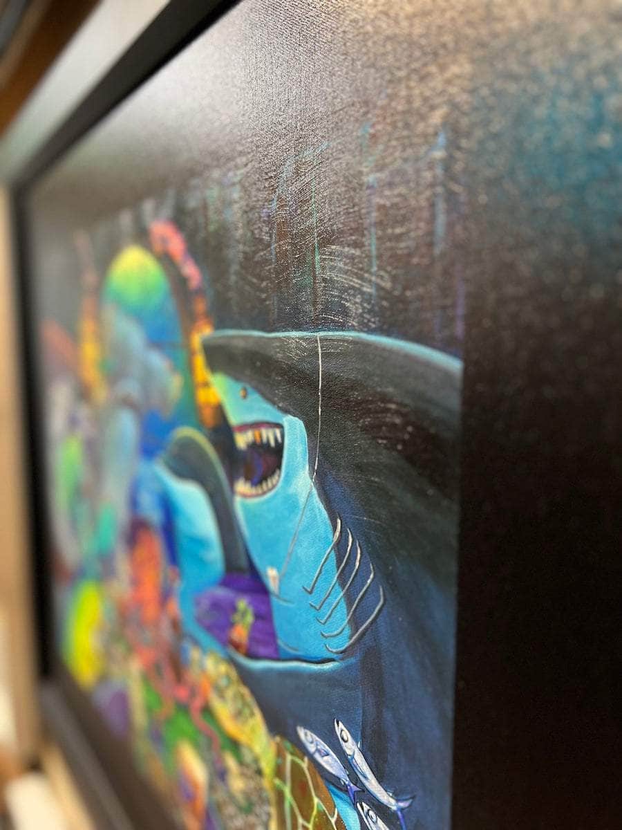 Wyland Collaboration: "Card Sharks" Artist's Proof Series