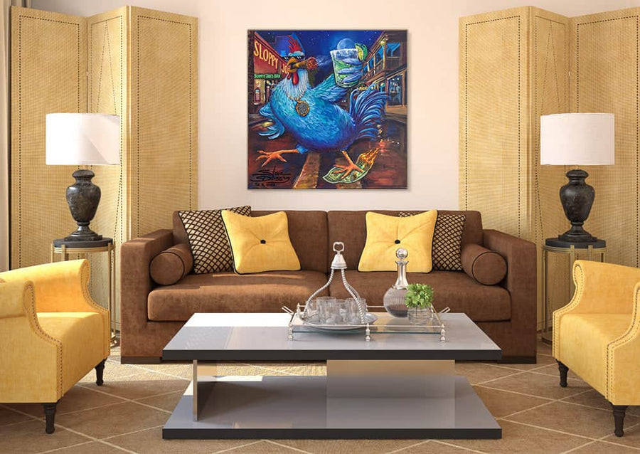 New! "Cock of the Walk" Limited Edition Canvas