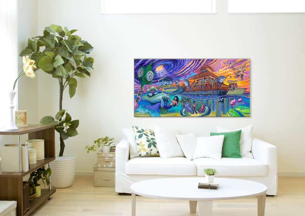 NEW! "Hurricane Party" Limited Edition Canvas