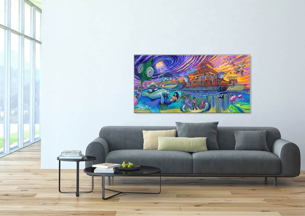 NEW! "Hurricane Party" Limited Edition Canvas