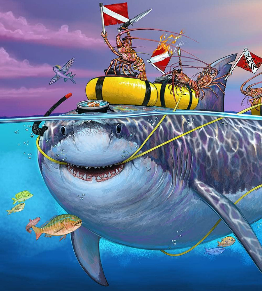 Pre-Order "Lobster's Revenge" Limited Edition Canvas - Ships early October 2026