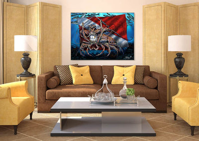 "Tickle This Lobster" Limited Edition Canvas