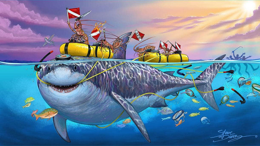 Pre-Order "Lobster's Revenge" Limited Edition Canvas - Ships early October 2026