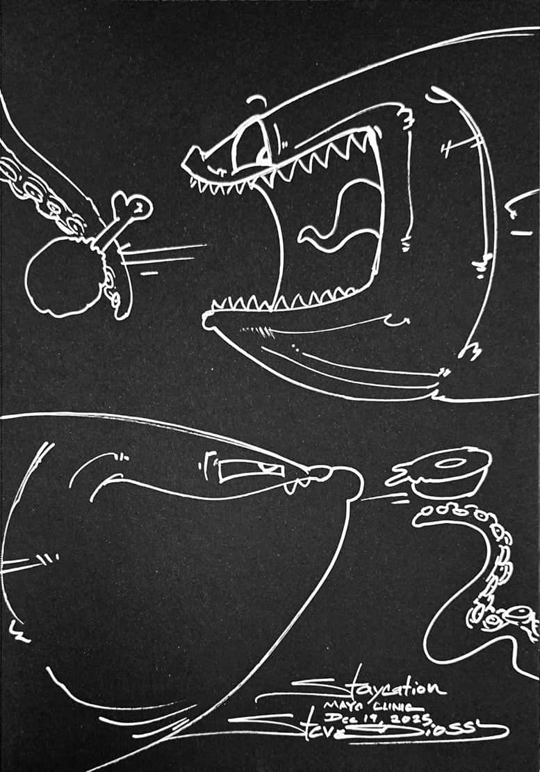 One-Line Original – Feeding Frenzy