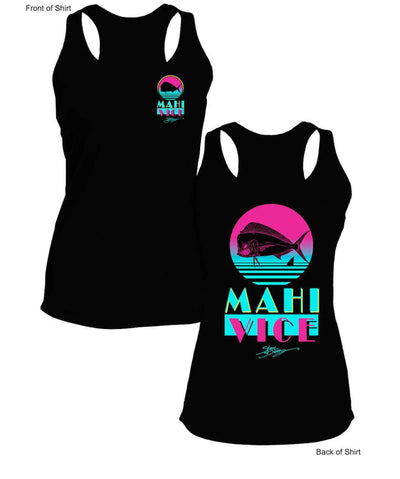 "Mahi Vice Retro" Unisex Cotton Tank