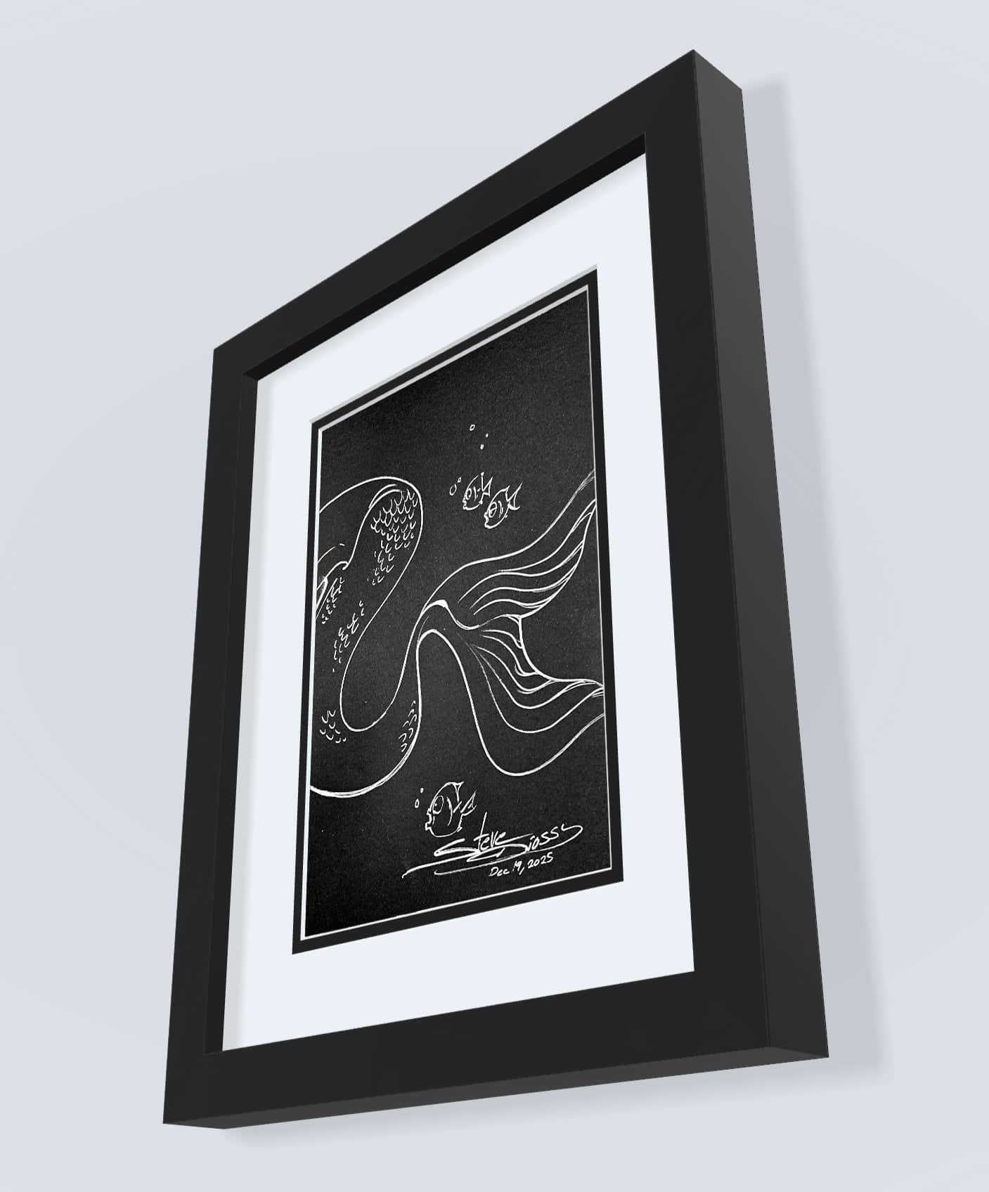 One-Line Original – Mermaid After Dark