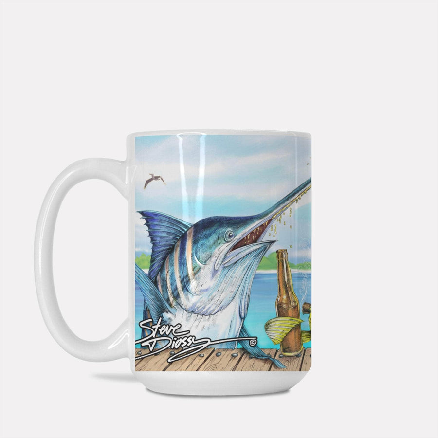 Dirty Flamingo Stainless Steel Tervis Tumbler - Steve Diossy Marine Artist