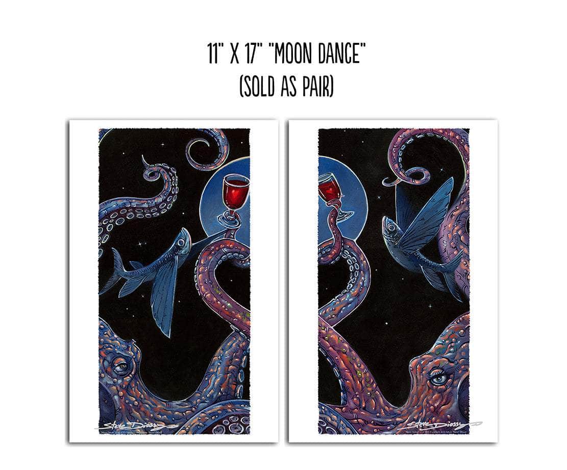 "Moon Dance" Fine Art Paper Print Pair