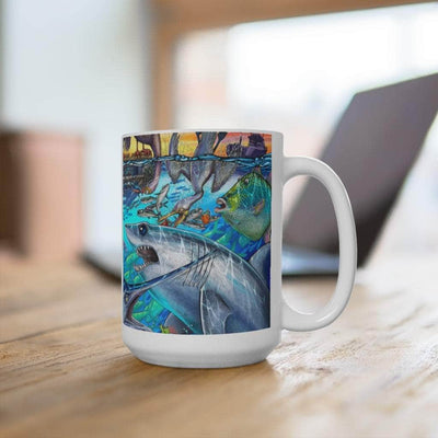 "Under the Boardwalk" Coffee Mug
