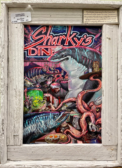 “Sharky’s Diner” Limited Edition Canvas
