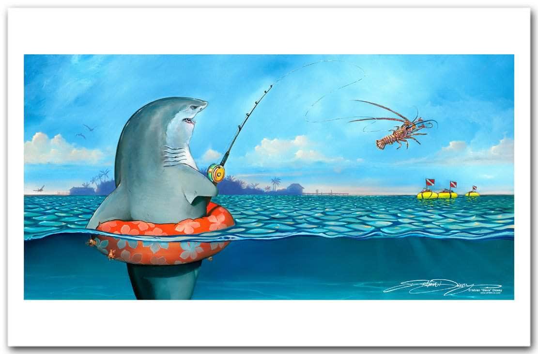 "Bait & Switch" Fine Art Paper Print