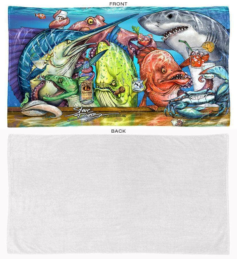 Tito's Cheers beach towel main