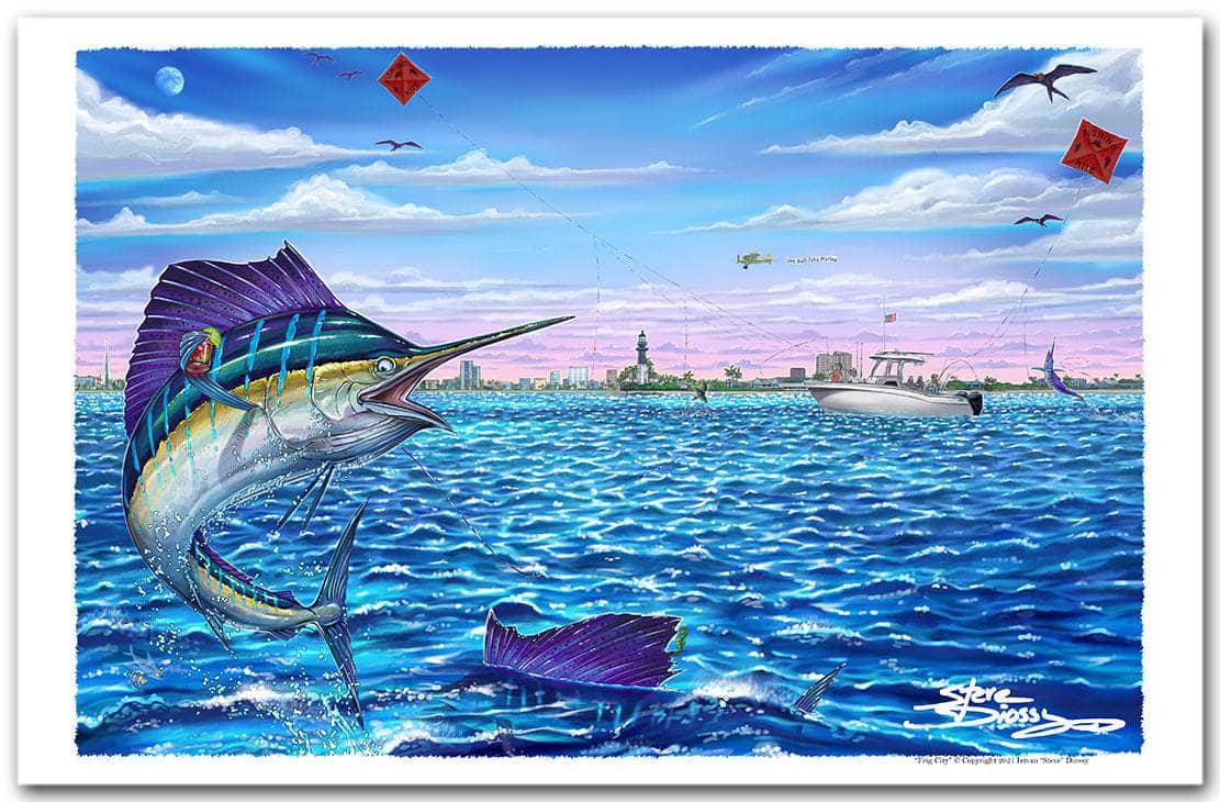 "Frig City" Fine Art Paper Print