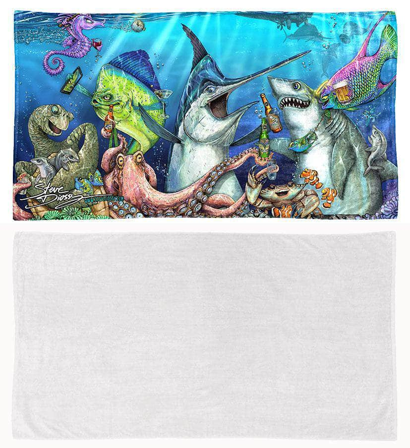 "Give and Take" Premium Beach Towel