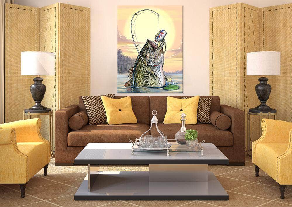 "Bass Me a Beer" Limited Edition Canvas