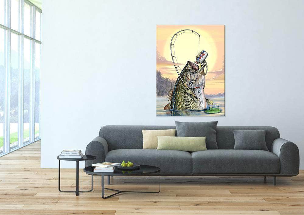 "Bass Me a Beer" Limited Edition Canvas