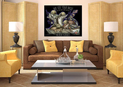 "Military Last Call” Limited Edition Canvas
