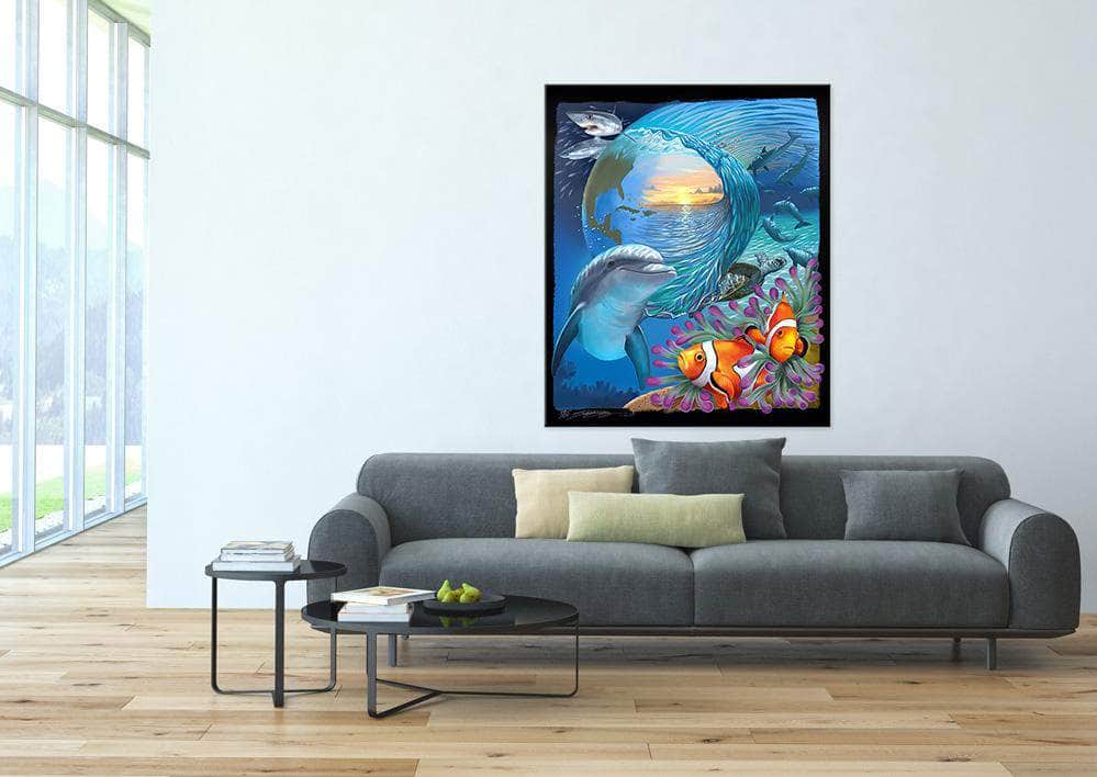 "Ocean Science” Limited Edition Canvas