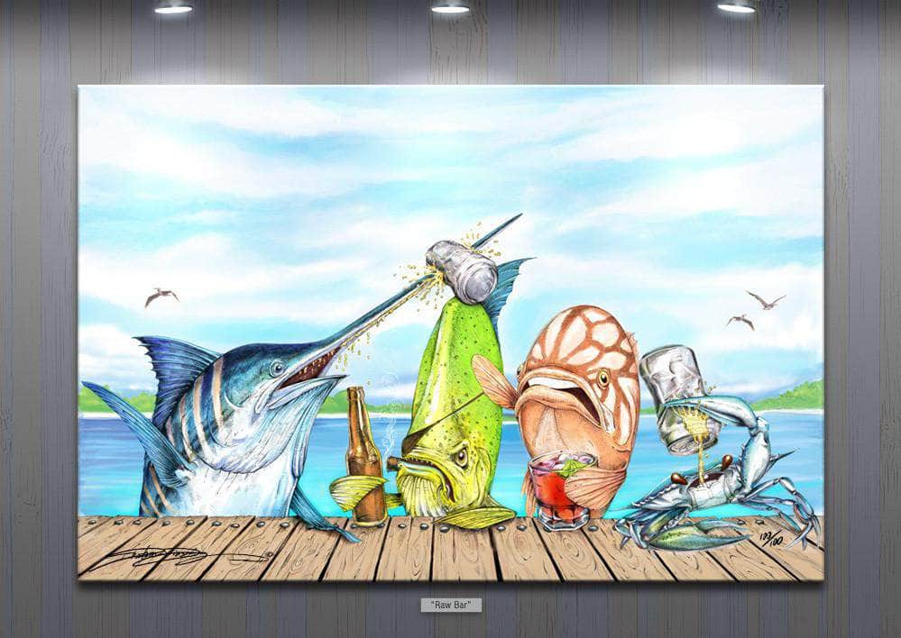 "Raw Bar" (SERIES SOLD OUT-No Longer Reproduced)