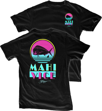 "Mahi Vice Retro" Cotton T-Shirt