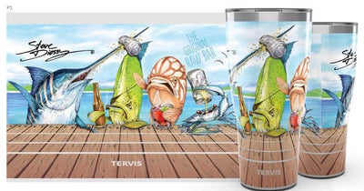 "Raw Bar" Stainless Steel Tervis Tumbler