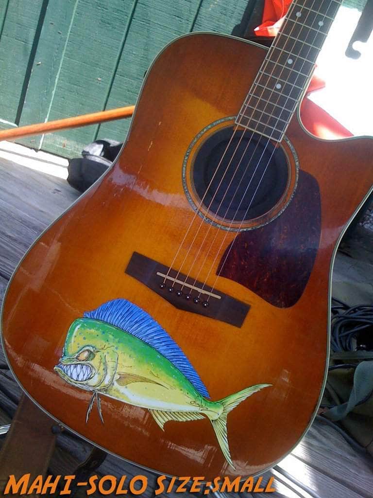 Mad Mahi solo - Large Die-Cut Sticker