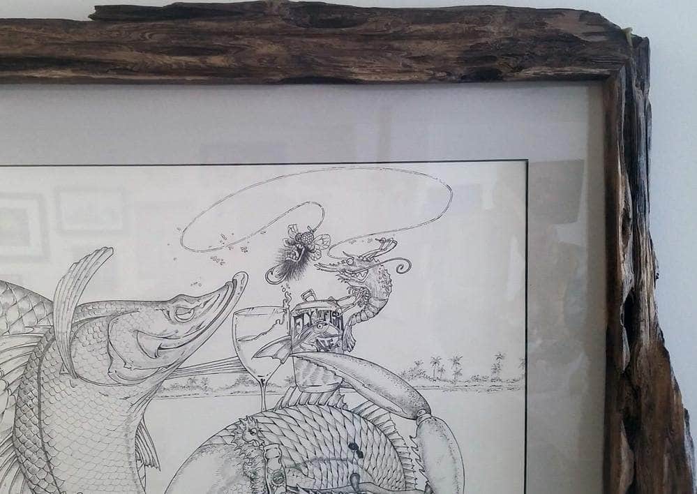 Original Pen/Ink "Last Call" by Diossy