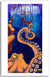 "Octopus The Connoisseur" Fine Art Paper Print