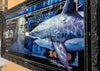 "Shark Tank" Original Mixed Media on Canvas