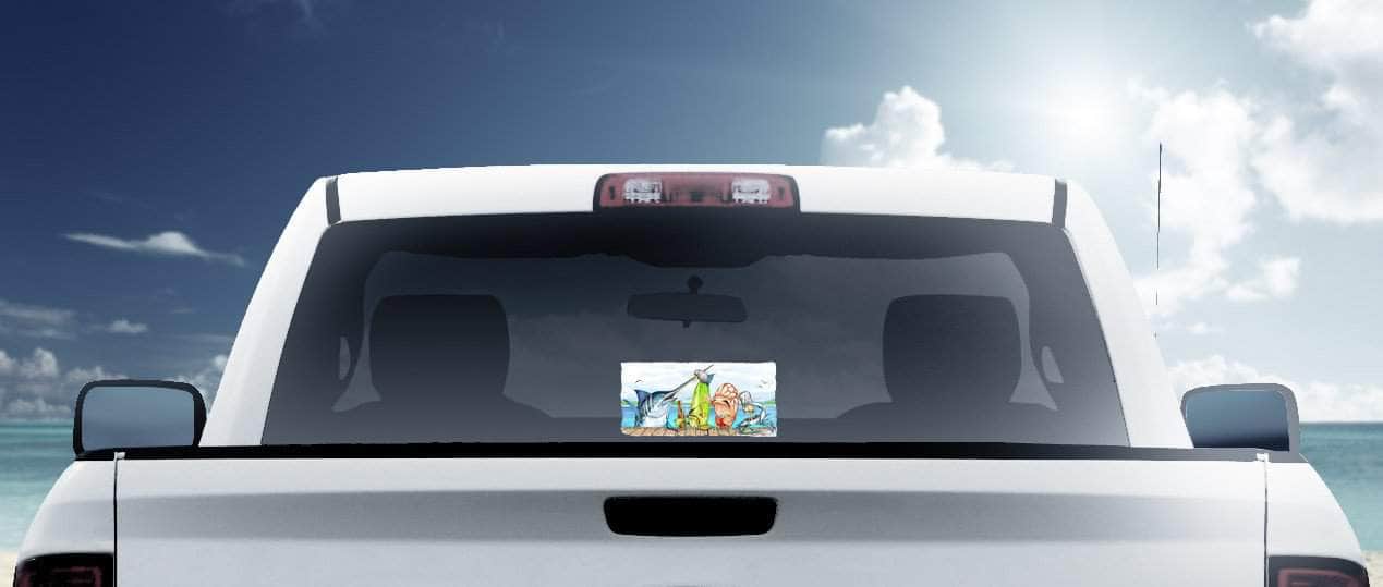 Raw Bar - Large Die-Cut Sticker