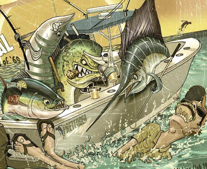 "Reel Reversal" Fine Art Paper Print