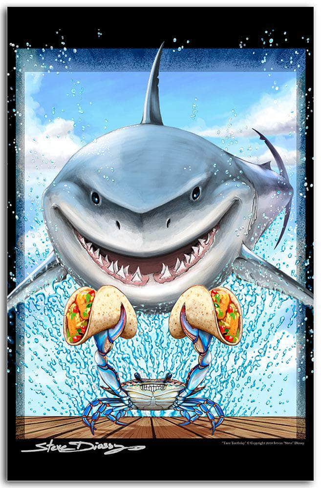 "Taco Toothday" Fine Art Paper Print