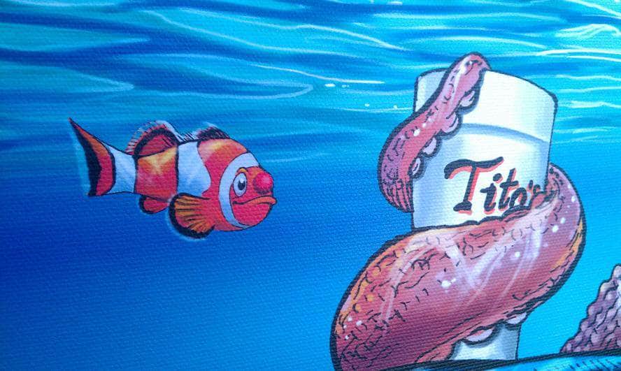 AUCTION CLOSED: "Tito's Cheers" (SERIES SOLD OUT-No Longer Reproduced)