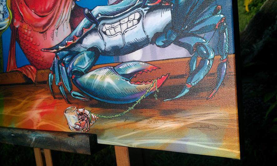 AUCTION CLOSED: "Tito's Cheers" (SERIES SOLD OUT-No Longer Reproduced)