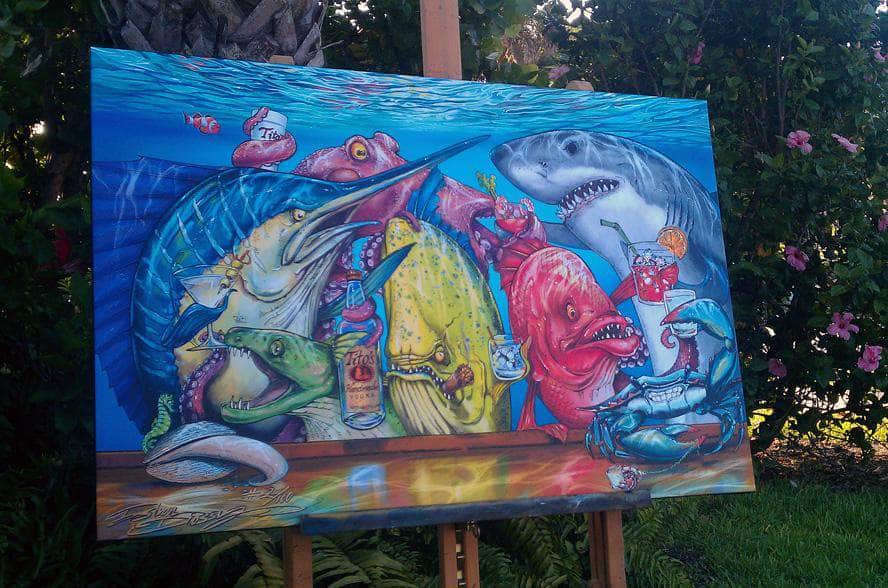 AUCTION CLOSED: "Tito's Cheers" (SERIES SOLD OUT-No Longer Reproduced)