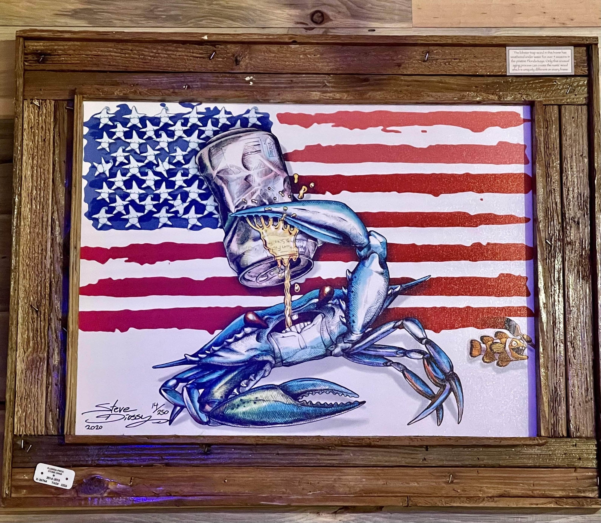 "Crabeer USA" Limited Edition Canvas